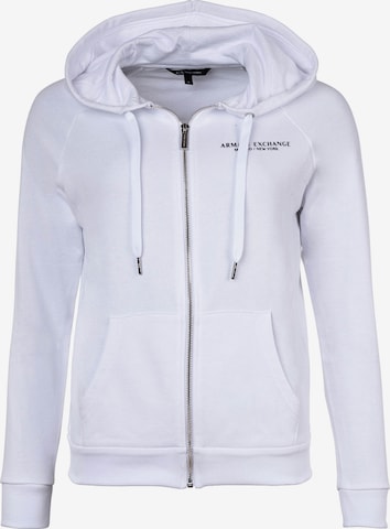 ARMANI EXCHANGE - Sudadera en blanco: frente