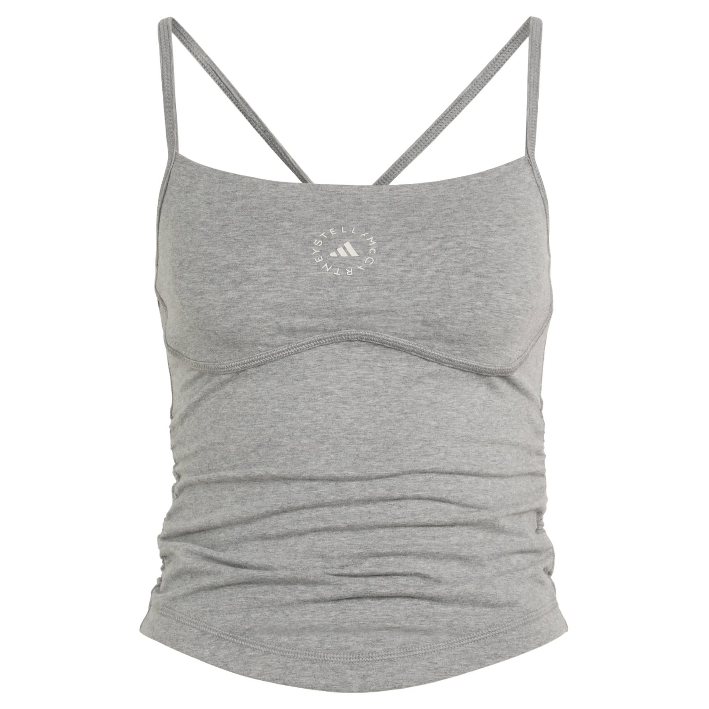 ADIDAS BY STELLA MCCARTNEY Sportsoverdel 'Studio' i grå: forside