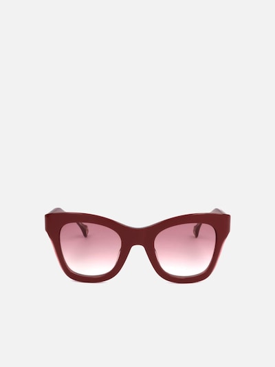 Carolina Herrera Sonnenbrille 'Carolina Herrera CH 0015/S Black grey 50/24/145 Women Sunglasses'‌‌‌ in 50 in rot, Produktansicht