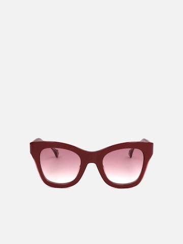 Carolina Herrera Zonnebril 'Carolina Herrera CH 0015/S Black grey 50/24/145 Women Sunglasses' in Rood: voorkant