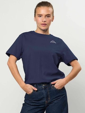 KAPPA Regular Fit Skjorte ' KMLogo Cafers ' i hvid