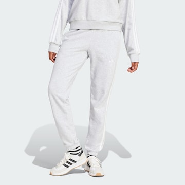 Tapered Pantaloni sportivi 'Essentials' di ADIDAS SPORTSWEAR in grigio: frontale