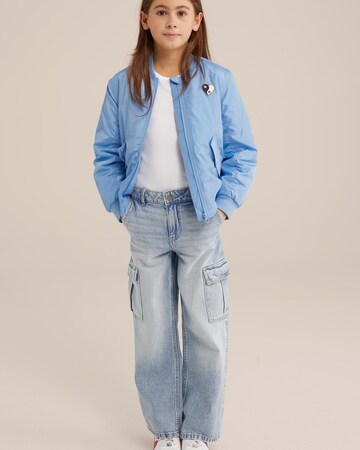 Veste mi-saison WE Fashion en bleu