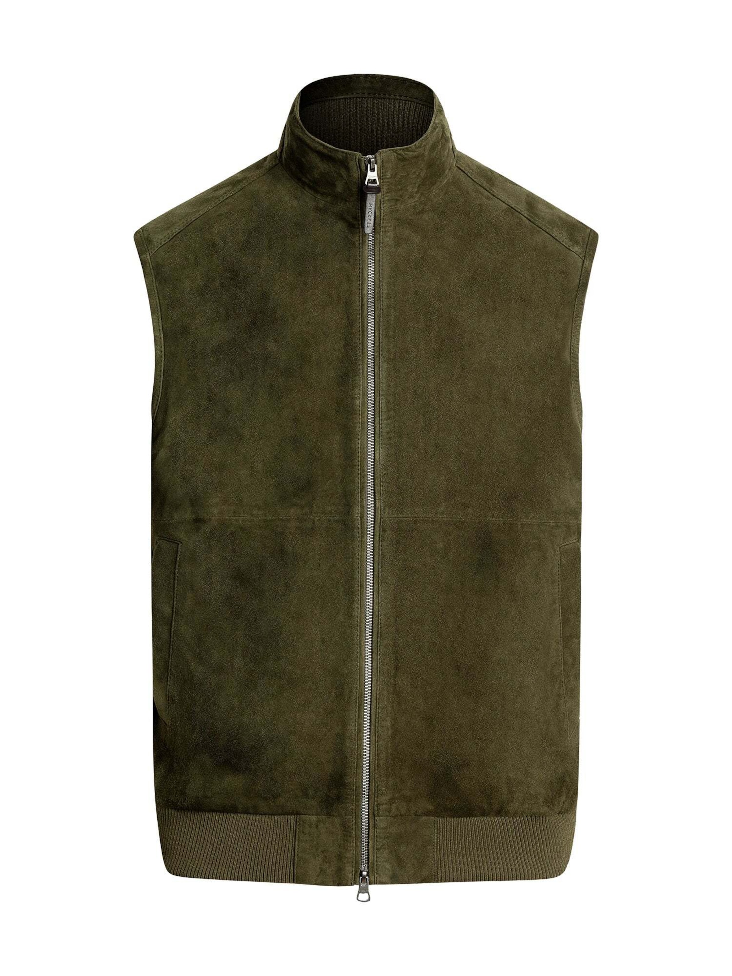 Hackett London Vest in Green: front