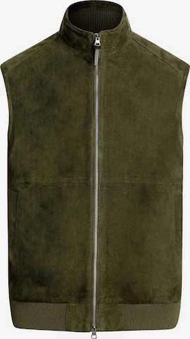 Hackett London Vest in Green: front