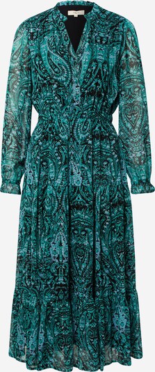 Suncoo Robe-chemise en bleu clair / jade / noir / blanc, Vue avec produit