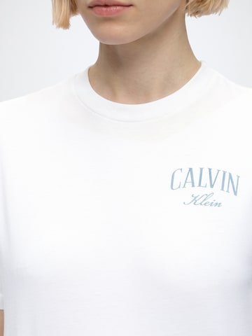Calvin Klein Jeans Μπλουζάκι σε λευκό