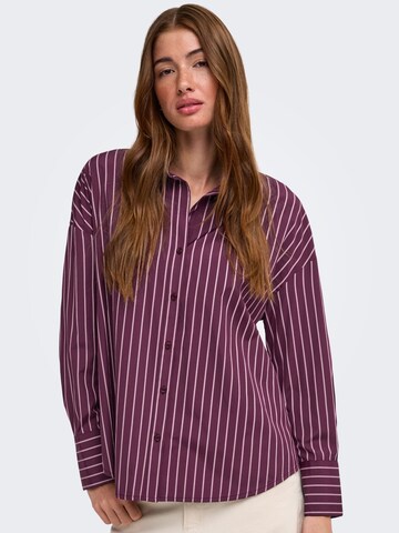 Camicia da donna 'ONLOregon' di ONLY in lilla