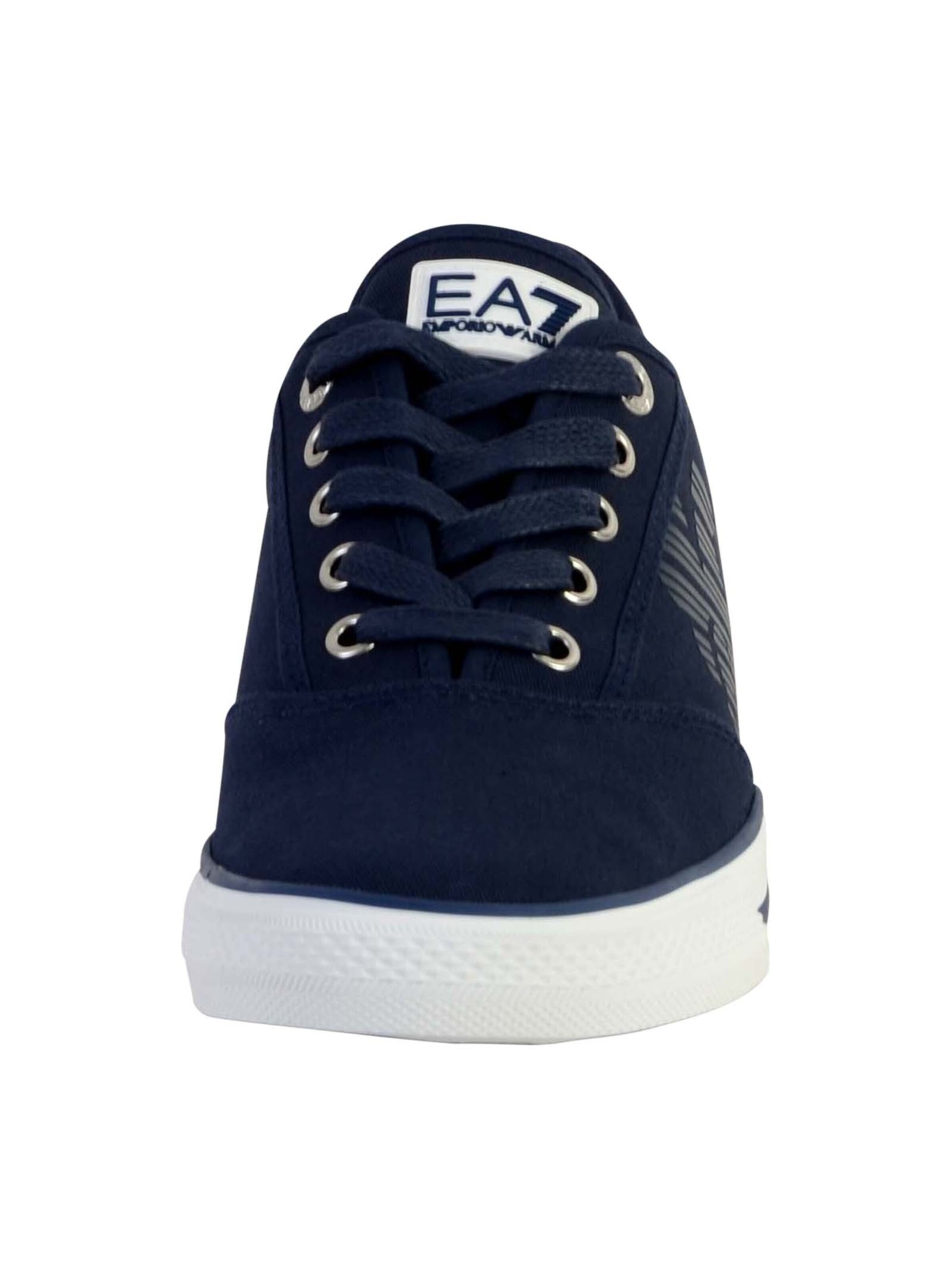 Chaussure de sport à lacets EA7 Emporio Armani en bleu