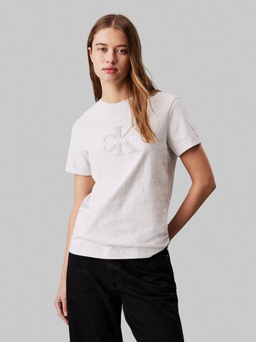 Calvin Klein Jeans T-Shirt in Grau: Vorderseite