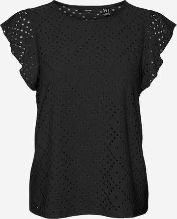 Camicia da donna 'VMTASSA' di VERO MODA in nero: frontale