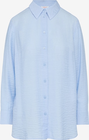 s.Oliver Bluzka w kolorze niebieski: przód