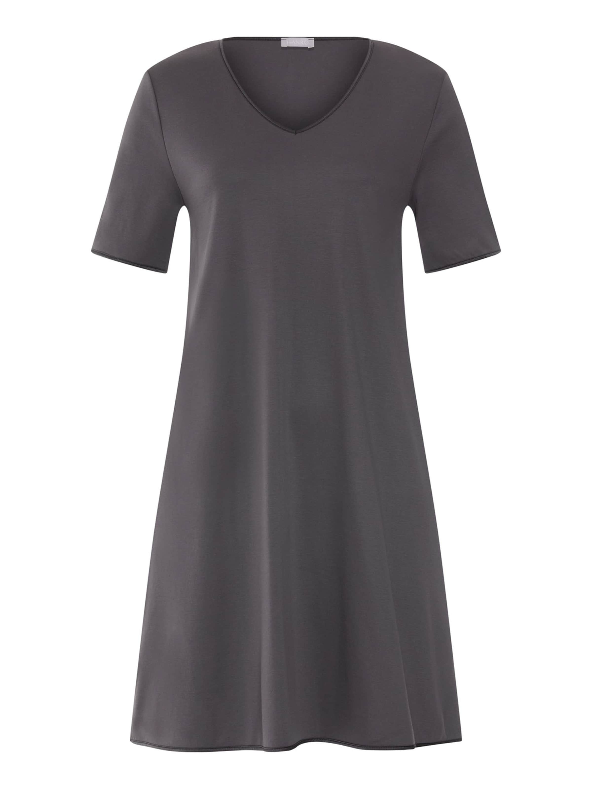Chemise de nuit ' Cotton Silk ' Hanro en gris : devant