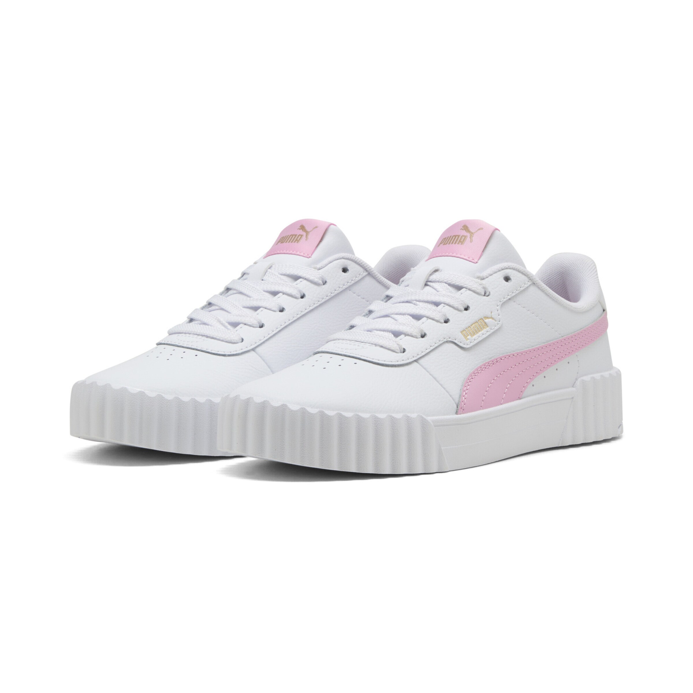 PUMA Platform trainers in White