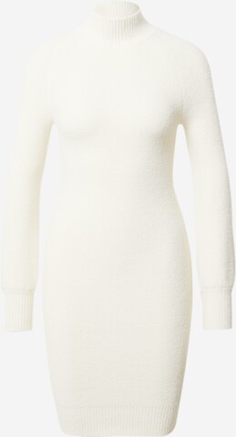 GUESS Knitted dress 'Brigitte' in White: front