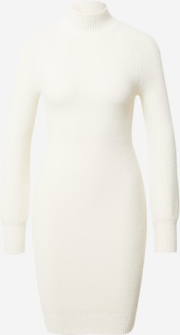 GUESS Knitted dress 'Brigitte' in White: front