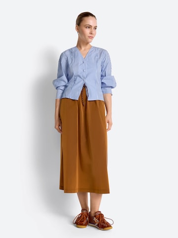 Rich & Royal - Falda en marrón