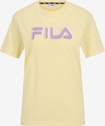 T-shirt 'LONDRINA' FILA en jaune : devant