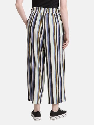 TOM TAILOR DENIM Wide leg Trousers in Green