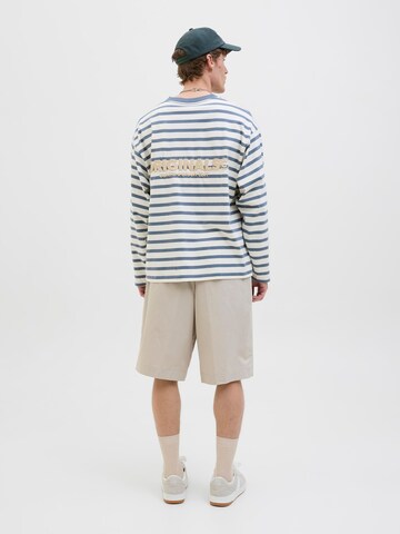 Loosefit Pantalon à pince JACK & JONES en beige