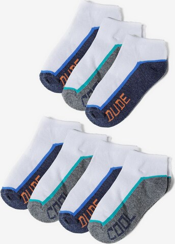 MINOTI Ponožky – modrá: přední strana