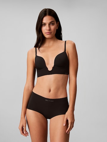 Calvin Klein Push-up BH in Zwart: voorkant