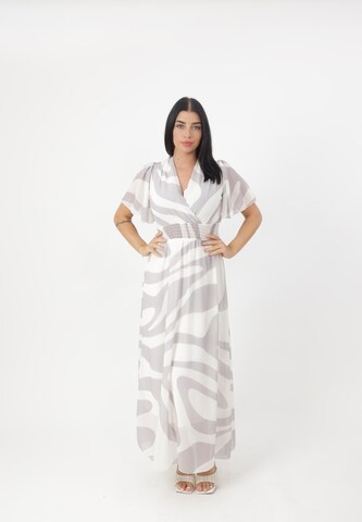 Elara Summer dress in Grey: front
