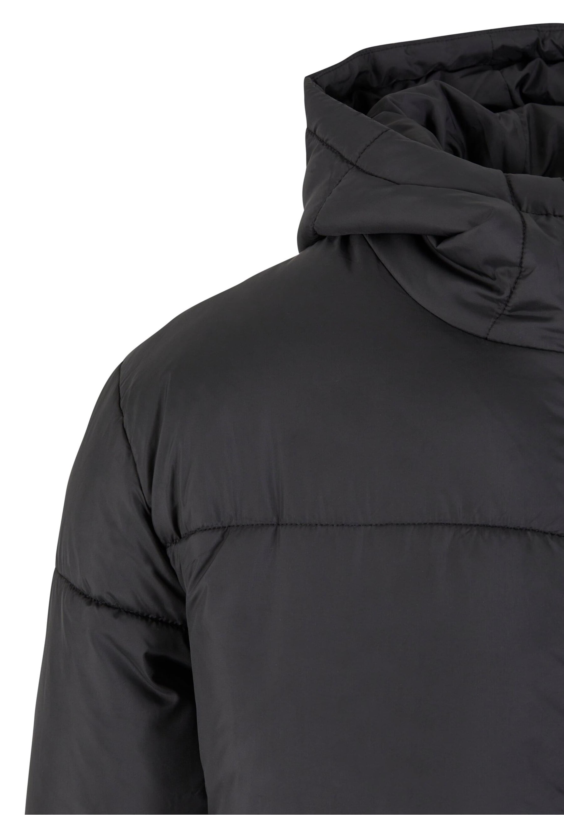 Urban Classics Talvemantel, värv must