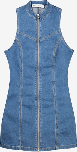 Bershka Robe en bleu denim, Vue avec produit