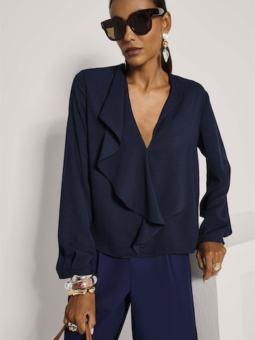 MADELEINE Blouse in Blauw