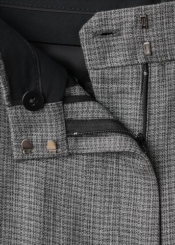 MANGO Regular Pleated Pants 'Altair' in Grey