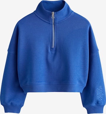 Sweat-shirt Next en bleu : devant