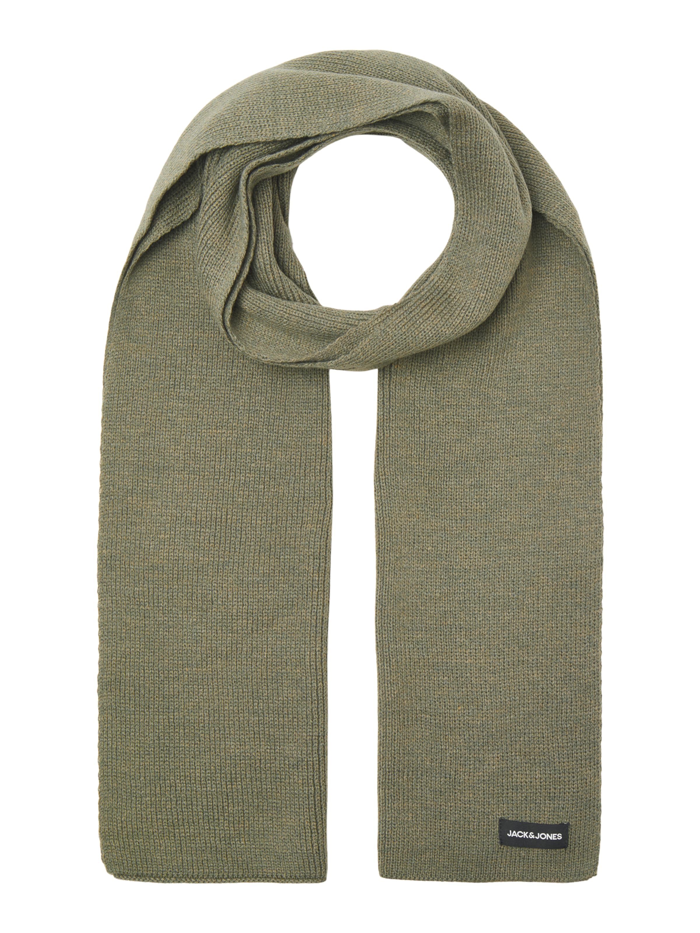 JACK & JONES Sjal 'JACDna' i grøn: forside