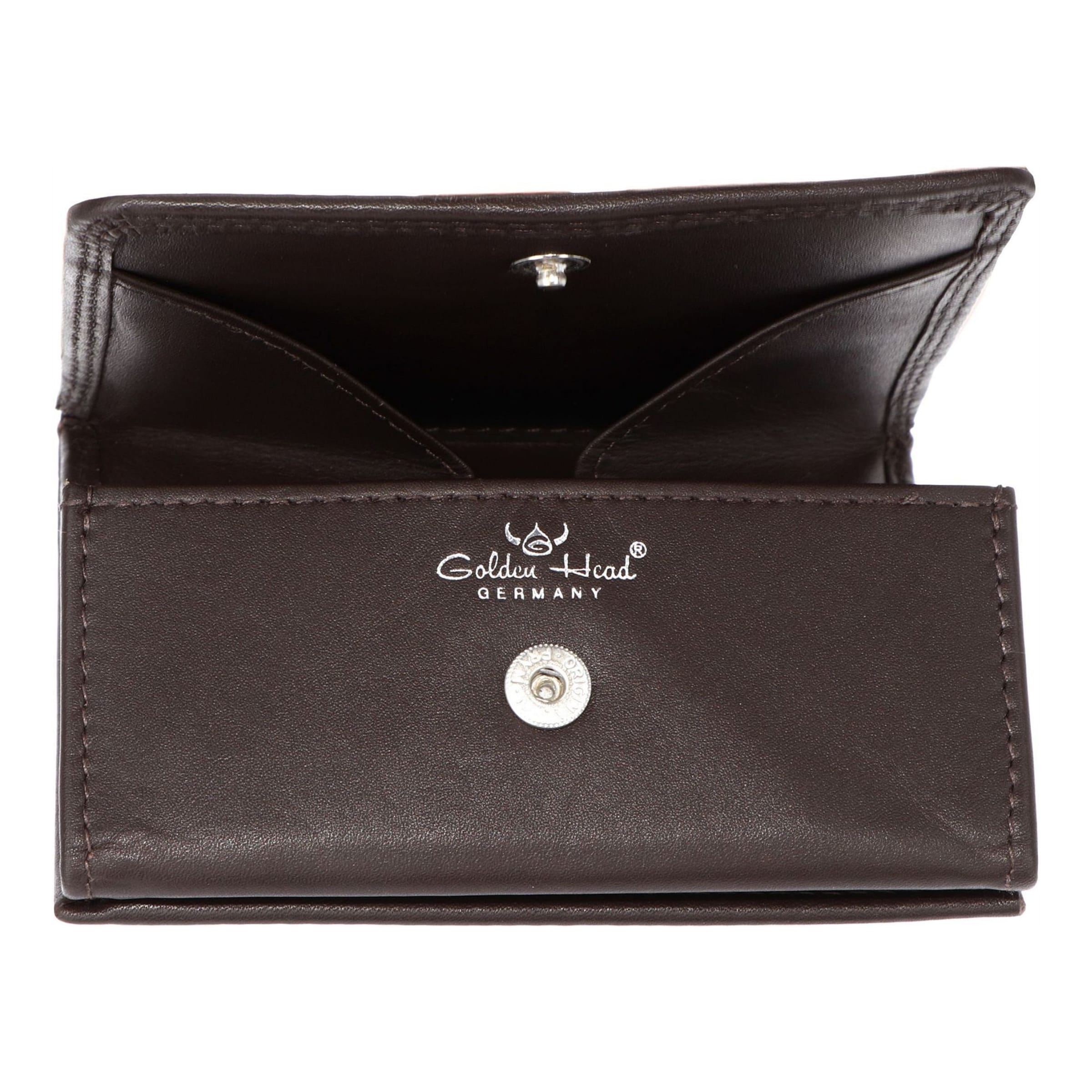 Porte-monnaies 'Polo' GOLDEN HEAD en marron