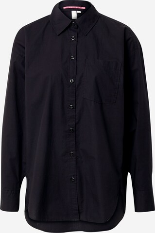 QS Blouse in Black: front