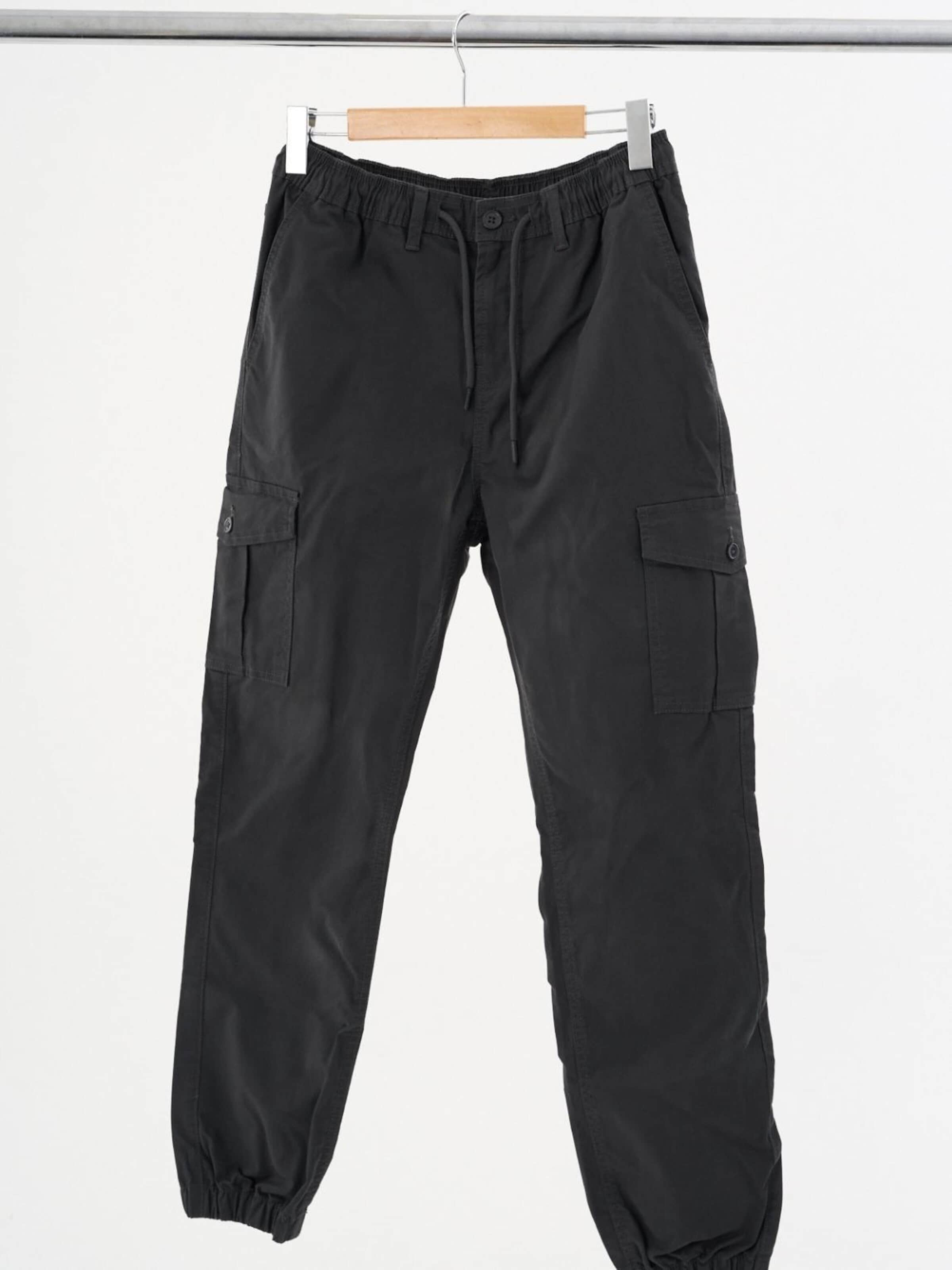 comeor Regular Cargo Pants 'Cargohose Herren' in Grey: front