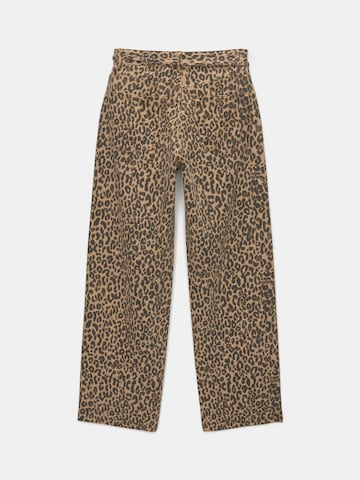 Loosefit Jean Pull&Bear en marron