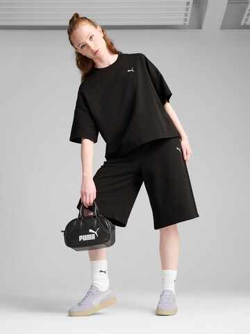 PUMA Loose fit Trousers 'WARDROBE ESS' in Black