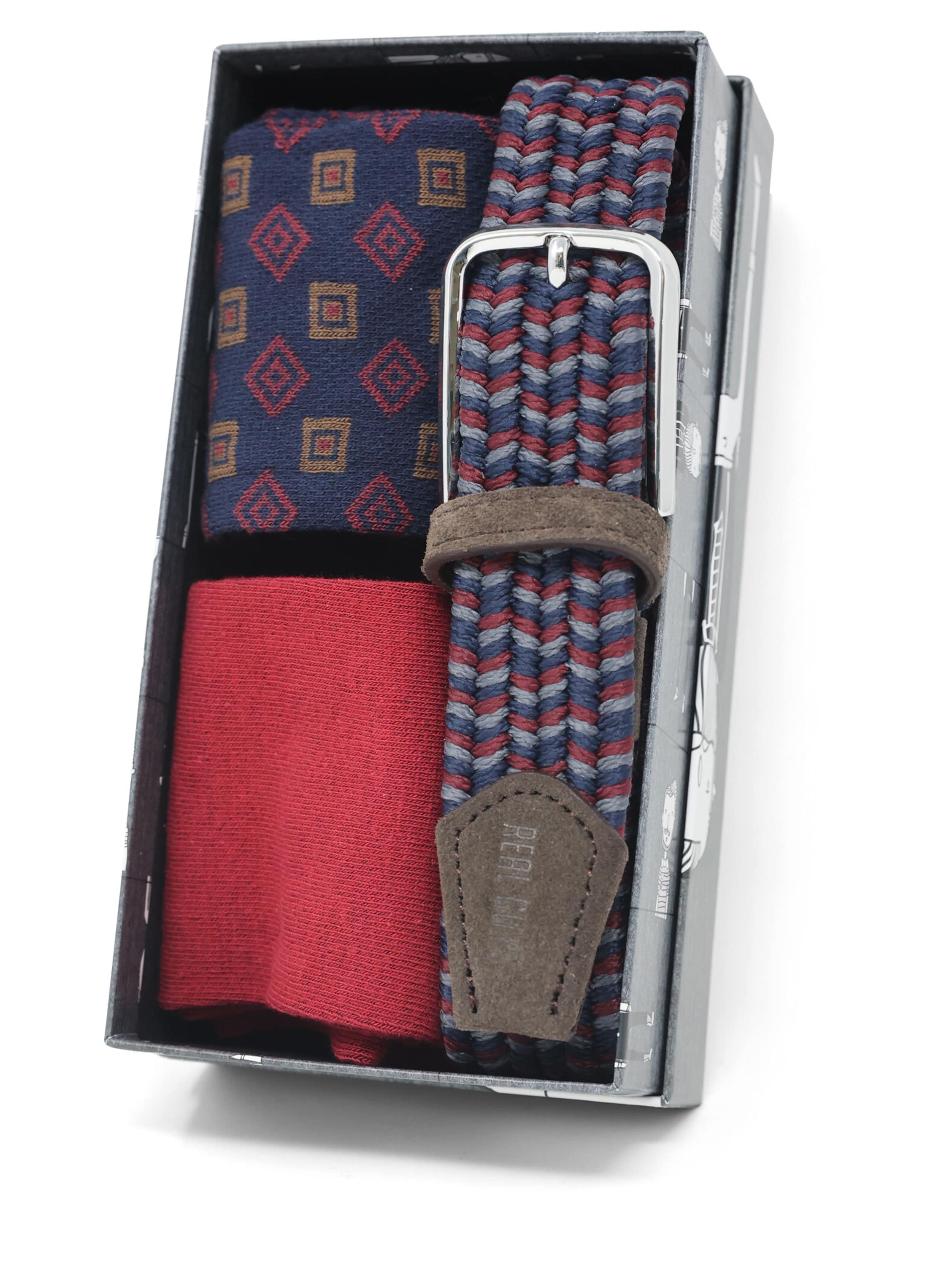 Chaussettes Real Guys en mélange de couleurs : devant