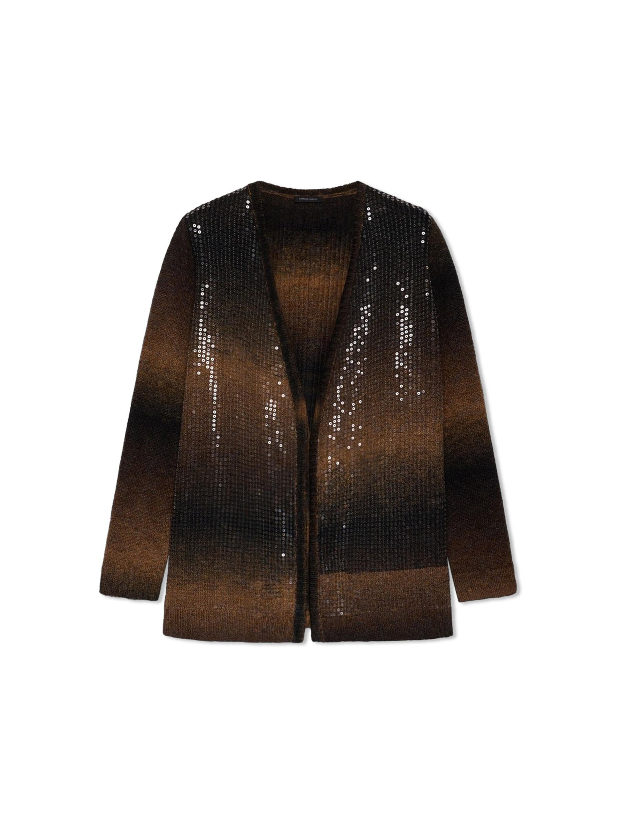 Pull-over Fiorella Rubino en marron : devant