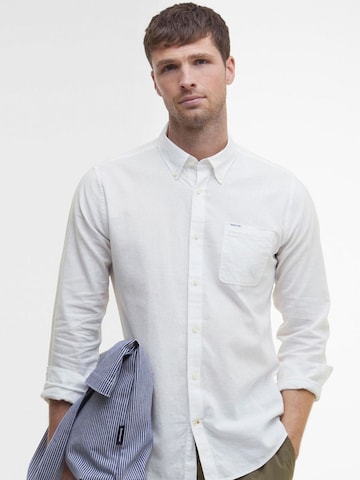 Barbour Regular Fit Hemd‌‌ in Weiß