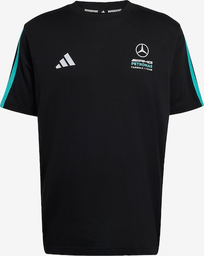 ADIDAS PERFORMANCE Toiminnallinen paita 'Mercedes-AMG Petronas Formula 1 Team Dna' värissä turkoosi / musta / valkoinen, Tuotenäkymä