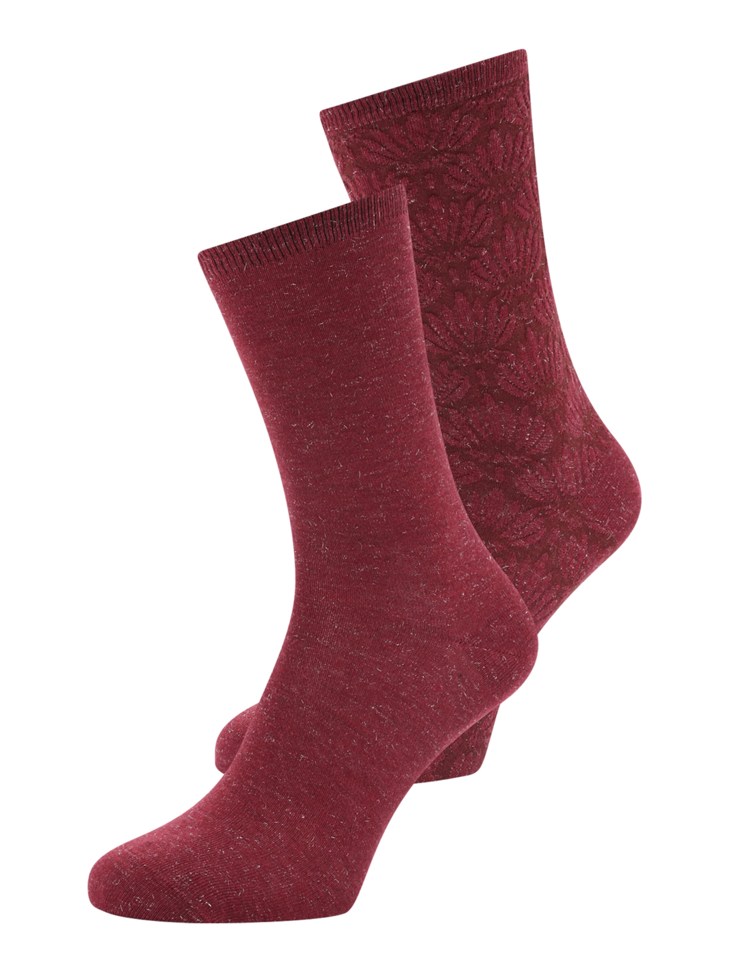 sarkans BOSS Zeķes: no priekšpuses