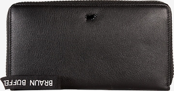 Braun Büffel Wallet 'Capri L' in Black: front