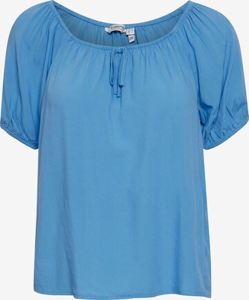 b.young Blouse in Blue: front