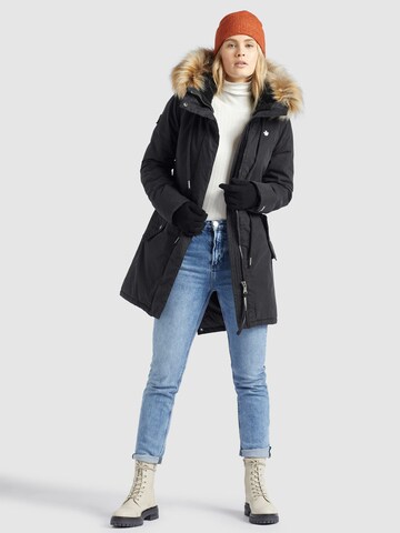 khujo Winterparka 'Codish' in Zwart