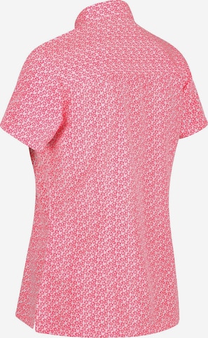 REGATTA Athletic Button Up Shirt 'Mindano VII' in Pink