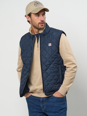 VINSON Kamizelka ' VMStuart ' w kolorze niebieski: przód