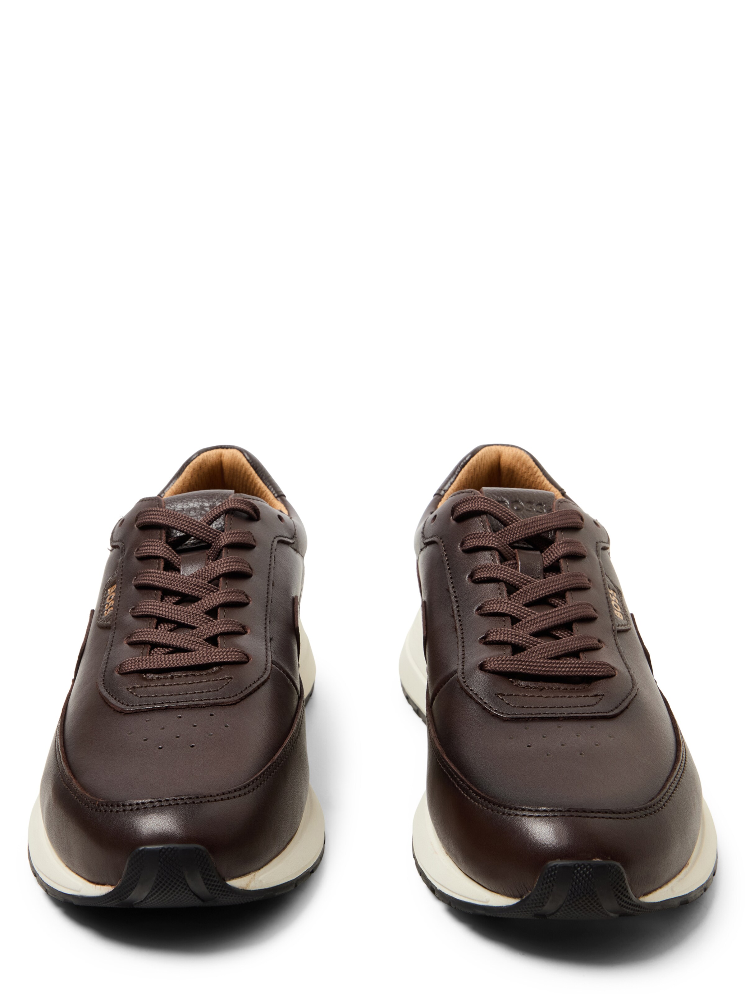 BOSS Platform trainers in Brown