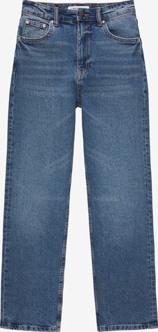 Pull&Bear Regular Jeans in Blauw: voorkant